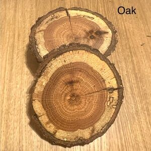 Oak Wood Coasters